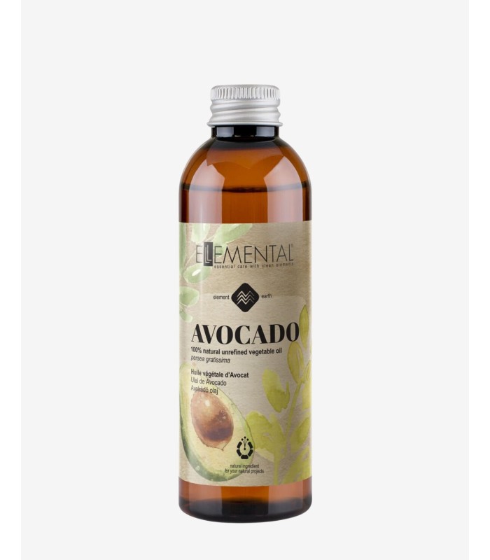 Avocado Oil, raw, 100 ml, Organic*