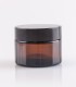 Brown glass jar with lid 50 ml