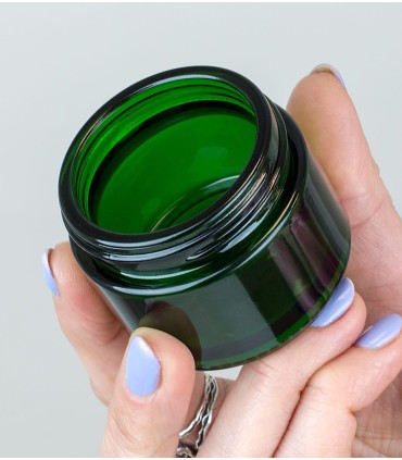 Ele Green glass jar 50 ml