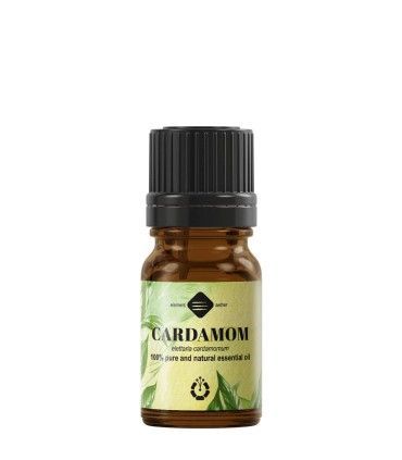 Cardamom, ulei esenţial pur (elettaria cardamomum), 5 ml