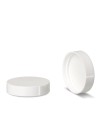 White lid for Ambra, Clara jars of 120 ml