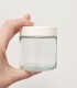 White lid for Ambra, Clara jars of 120 ml