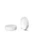 White lid for Ambra, Clara jars of 30 ml