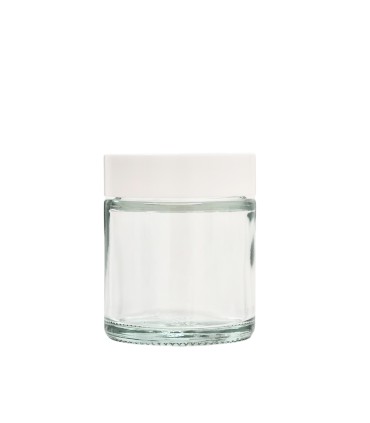 White lid for Ambra, Clara jars of 30 ml