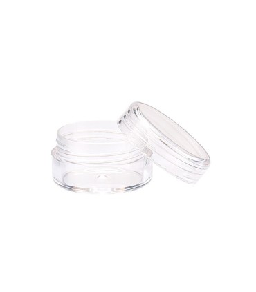 Recipient cosmetic din plastic cu capac, 5 ml