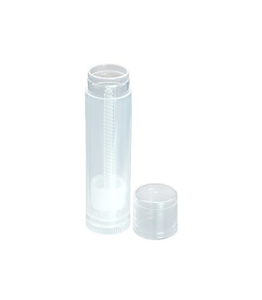 Lipbalm tube, translucent, 6 ml