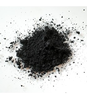 Black hydrophilic cosmetic pigment