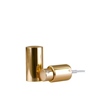 Sprayer pump metallic golden 18/415