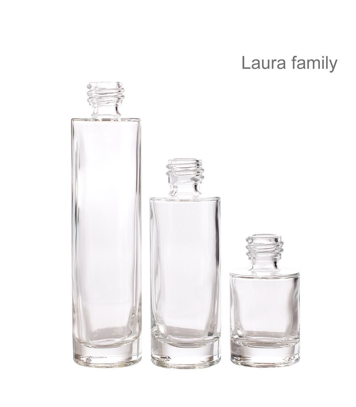 Flacon sticlă Laura, 30 ml