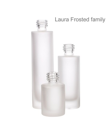 Laura Frosted glass bottle, 50 ml