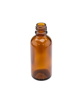 Amber bottle DIN18, 50 ml