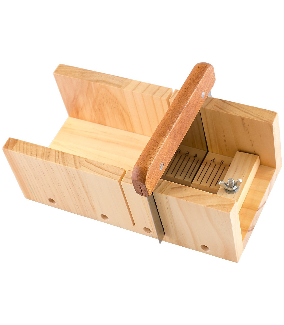 Cutie lemn pentru tăiat săpunuri