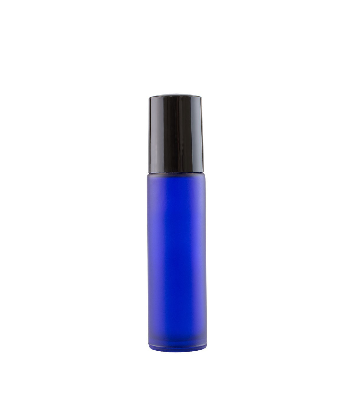 Bază Recipient Roll-On mini sticlă Albastră mată 10 ml