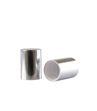 Capac Silver pentru recipiente Roll-On mini de 10 ml