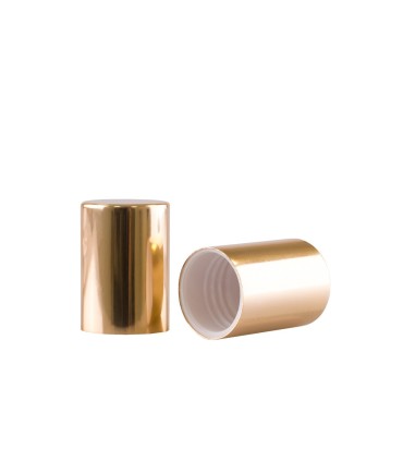 Capac Gold pentru recipiente Roll-On mini de 10 ml
