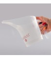 Easy pour, mixing and measuring jug