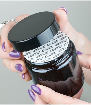 Pressure-sensitive liner for cosmetic jars