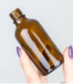 Amber bottle DIN18, 50 ml