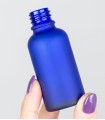 Ele Blue matt Glasflasche 30 ml