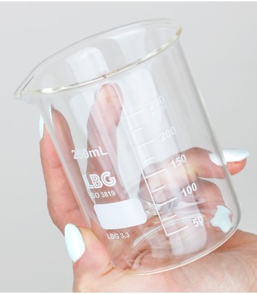 Pahar termorezistent sticlă Berzelius, 250 ml