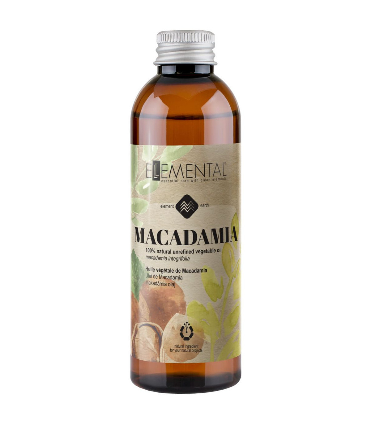 Macadamia Oil, virgin, 100 ml, Organic*