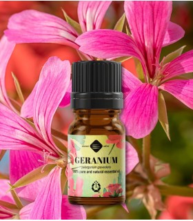 Geraniu Bourbon ulei esenţial (pelargonium rosae) 5 ml