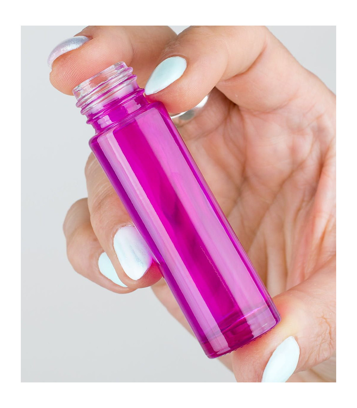 Bază Recipient Roll-On mini sticlă Roz 10 ml