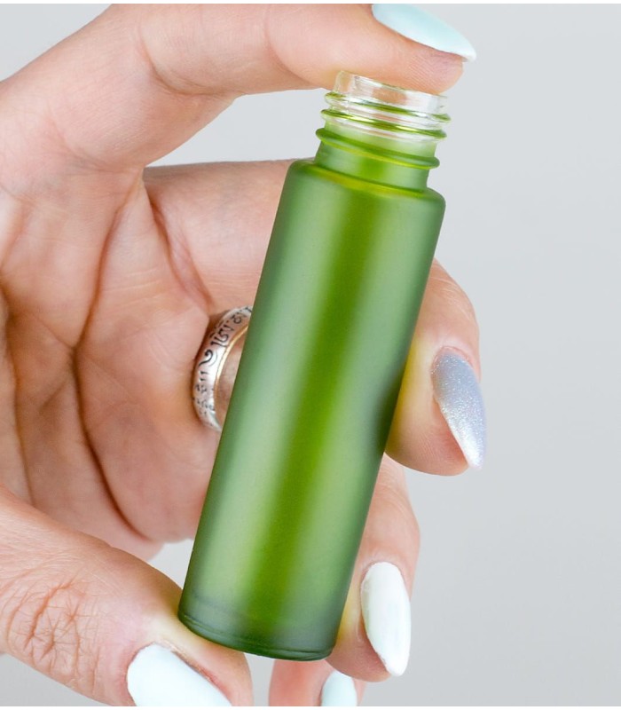 Base Glass mini Roll-on Green matt 10 ml