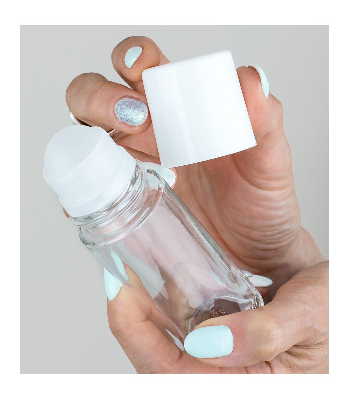 Bilă plastic pentru recipiente Roll-On de 50 ml