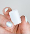 Fehér kupak 10 ml-es mini golyós üvegekhez