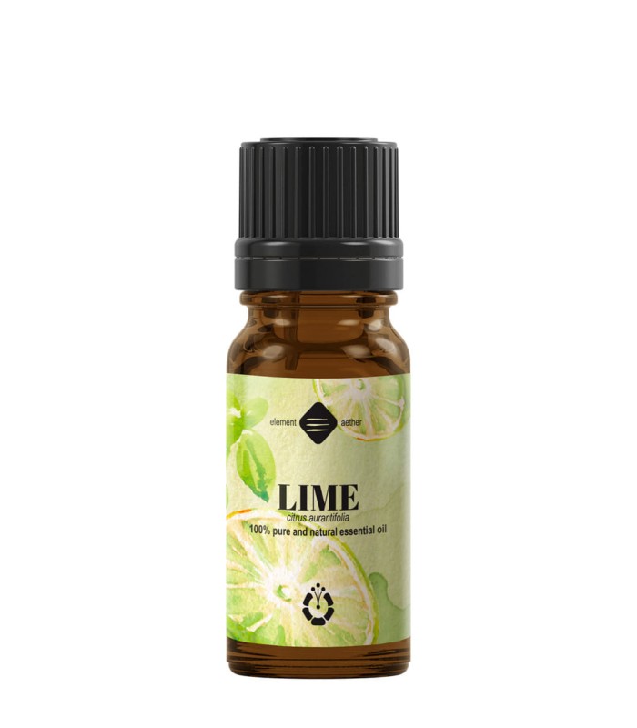 Lămâie verde ulei esenţial pur (citrus aurantifolia), 10 ml