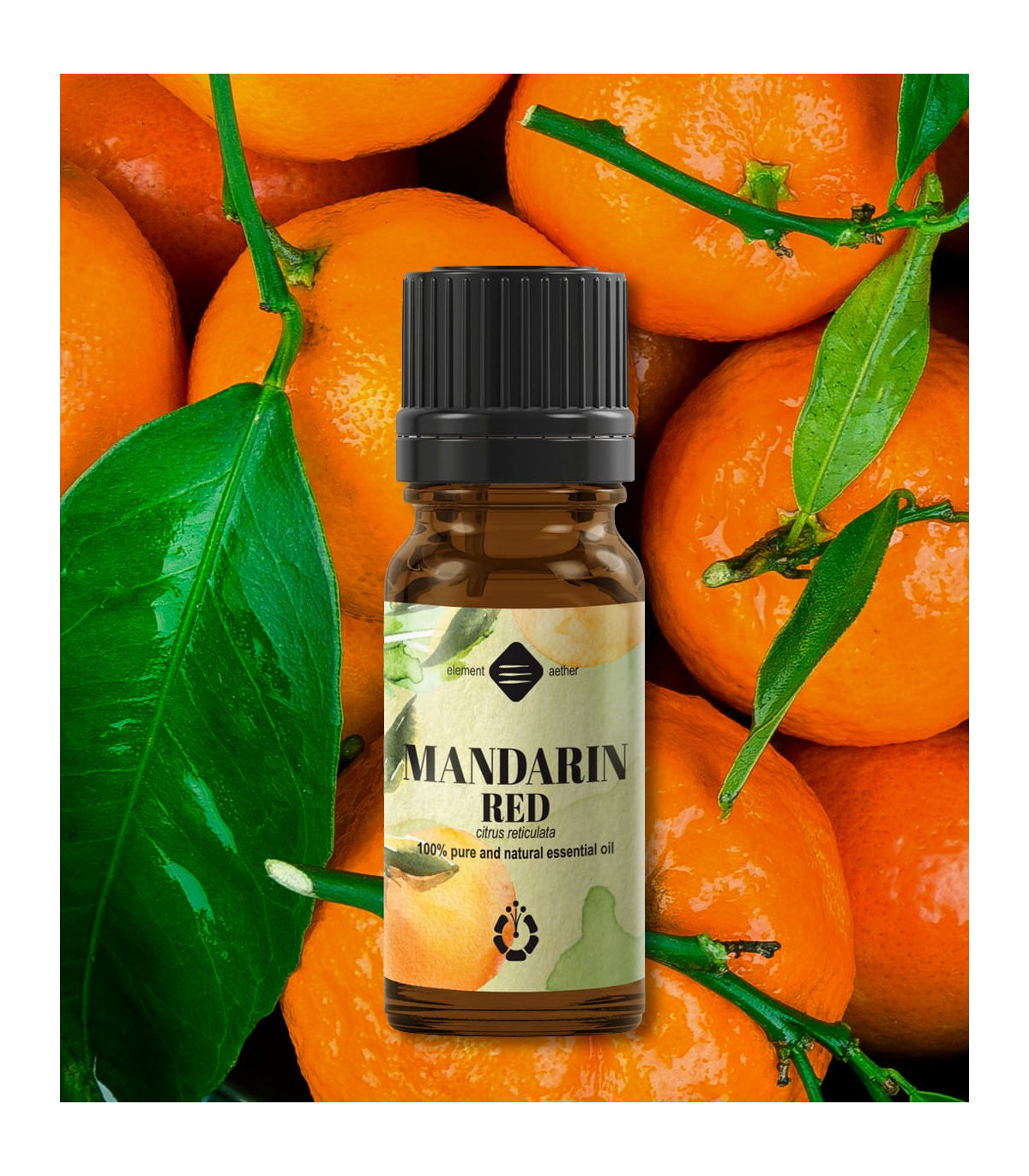 Mandarină roșie, ulei esențial pur și natural (citrus reticulata)