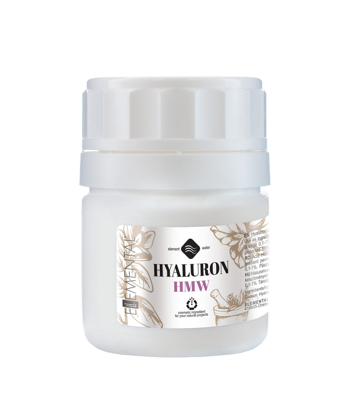 Hyaluronic acid, pure, HMW