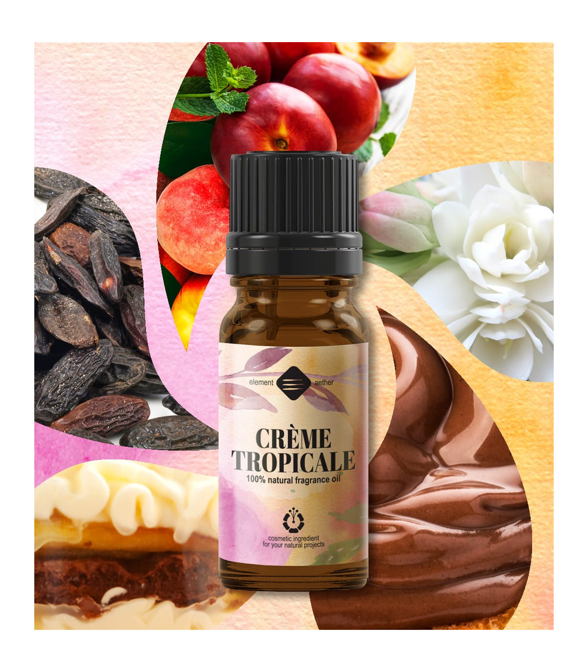 Parfumant natural ”Crème Tropicale” 10 ml