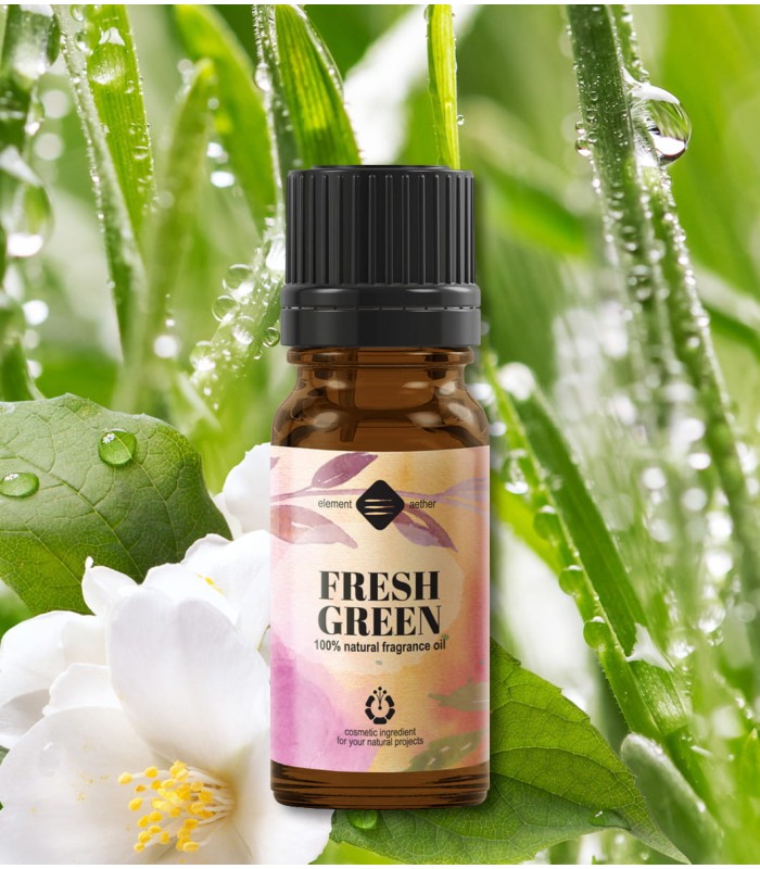 Natural cosmetic fragrance oil "Fresh green"