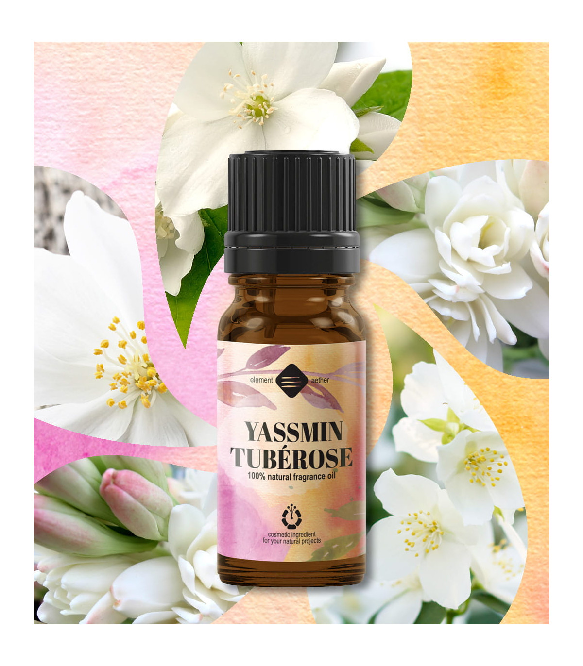 Parfumant natural ”Yassmin Tubérose” 10 ml