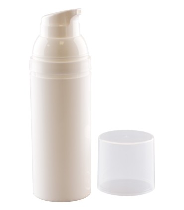 Pump and cap for Oly Airless bottles