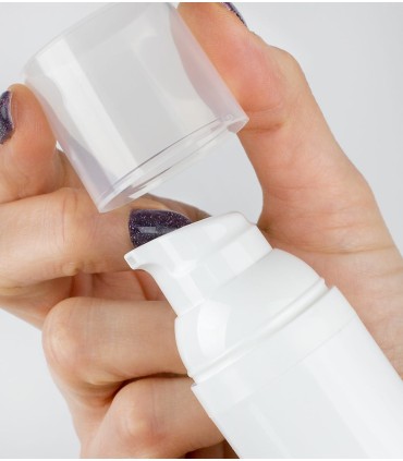 Pump and cap for Oly Airless bottles