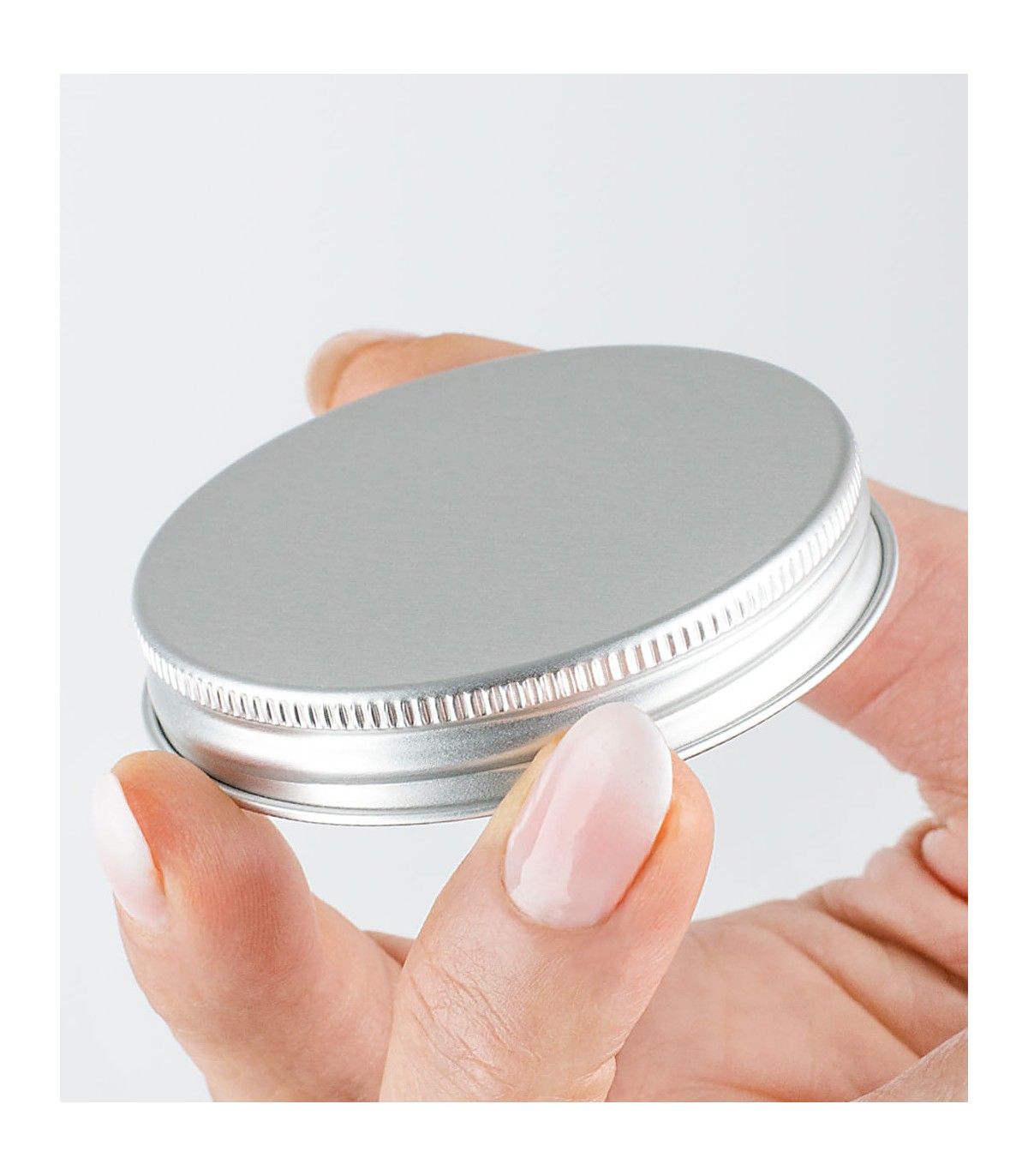 Aluminium lid for Ambra, Clara jars of 120 ml