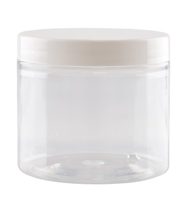 White Lid for PET jar 100 and 200 ml